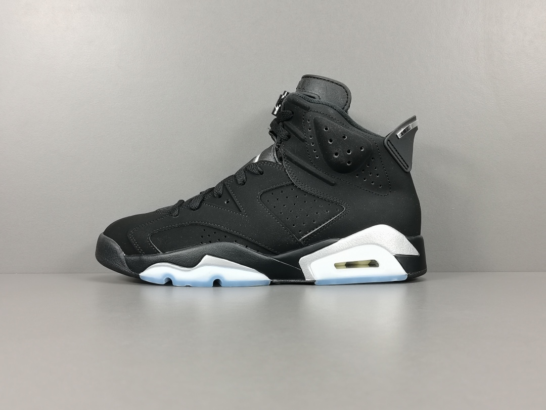 AJ6黑银尺码40-47.5总裁OG