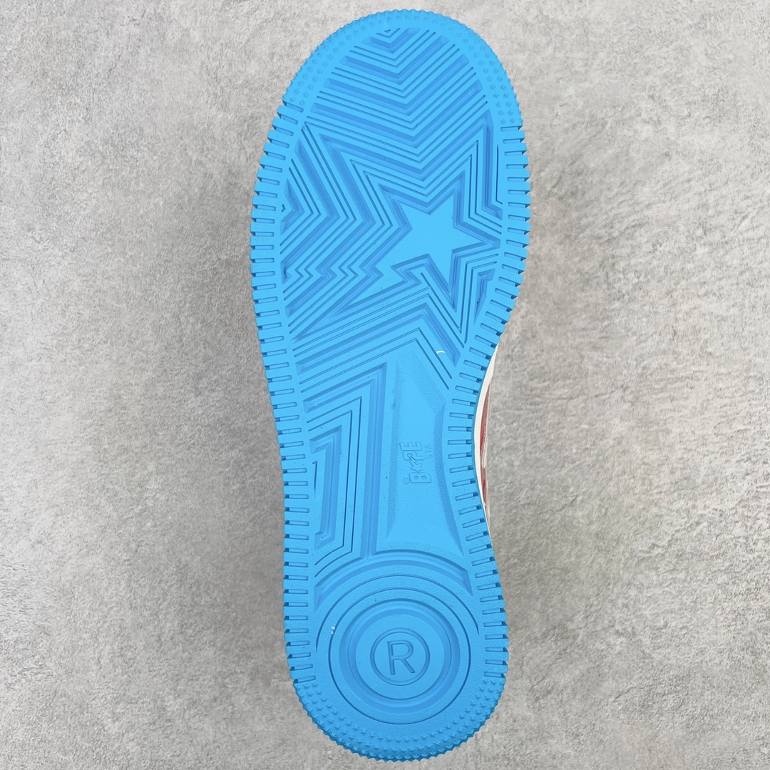 图片[9]-＃C版纯原 Marvel x Bape Sta To Low 猿人头经典低帮运动休闲板鞋 漫威超级英雄联名 钢铁侠、美队、绿巨人、黑寡妇、雷神、浣熊 全套原纸板楦头开发 确保原汁原味 市场最完美低趴版型 一比一鞋头弧度高度鞋身弧度 外贸平台指定订单 匠心打造 开发时长超过半年 独家私模磨具冲刀加持 原厂特供皮料光泽色卡零偏差 内里均采用市场最好的超软原厂填充棉 原数据进口机台高频印压LOGO 最高QC检验标准 控制溢胶瑕疵 深浅定位均保持zp一致 中底嵌入Ortholite缓震材质 全套原包装 包含猿人logo 定制防尘袋 尺码：36 36.5 37 38 38.5 40 40.5 41 42 42.5 43 44 44.5 45 46-选品中心