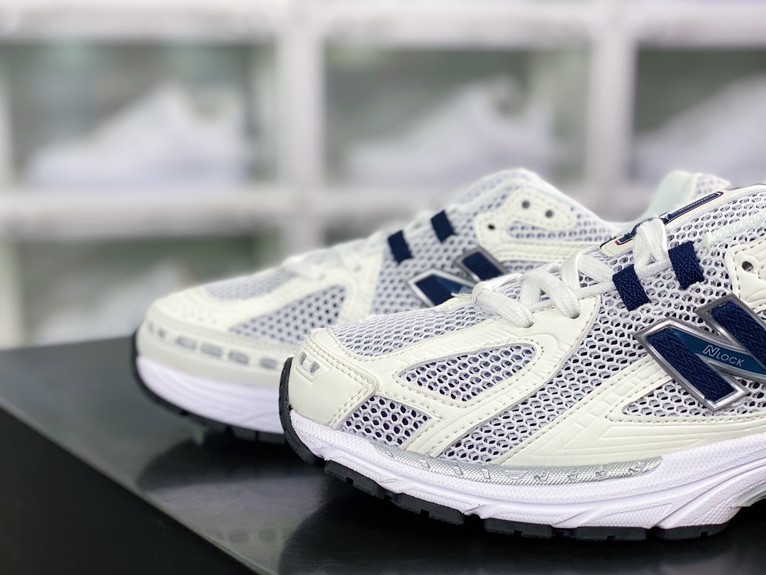 NB M1906R Series Retro Daddy Style Casual Sports Jogging Shoes ”White Gray Navy Blue” M1906RC