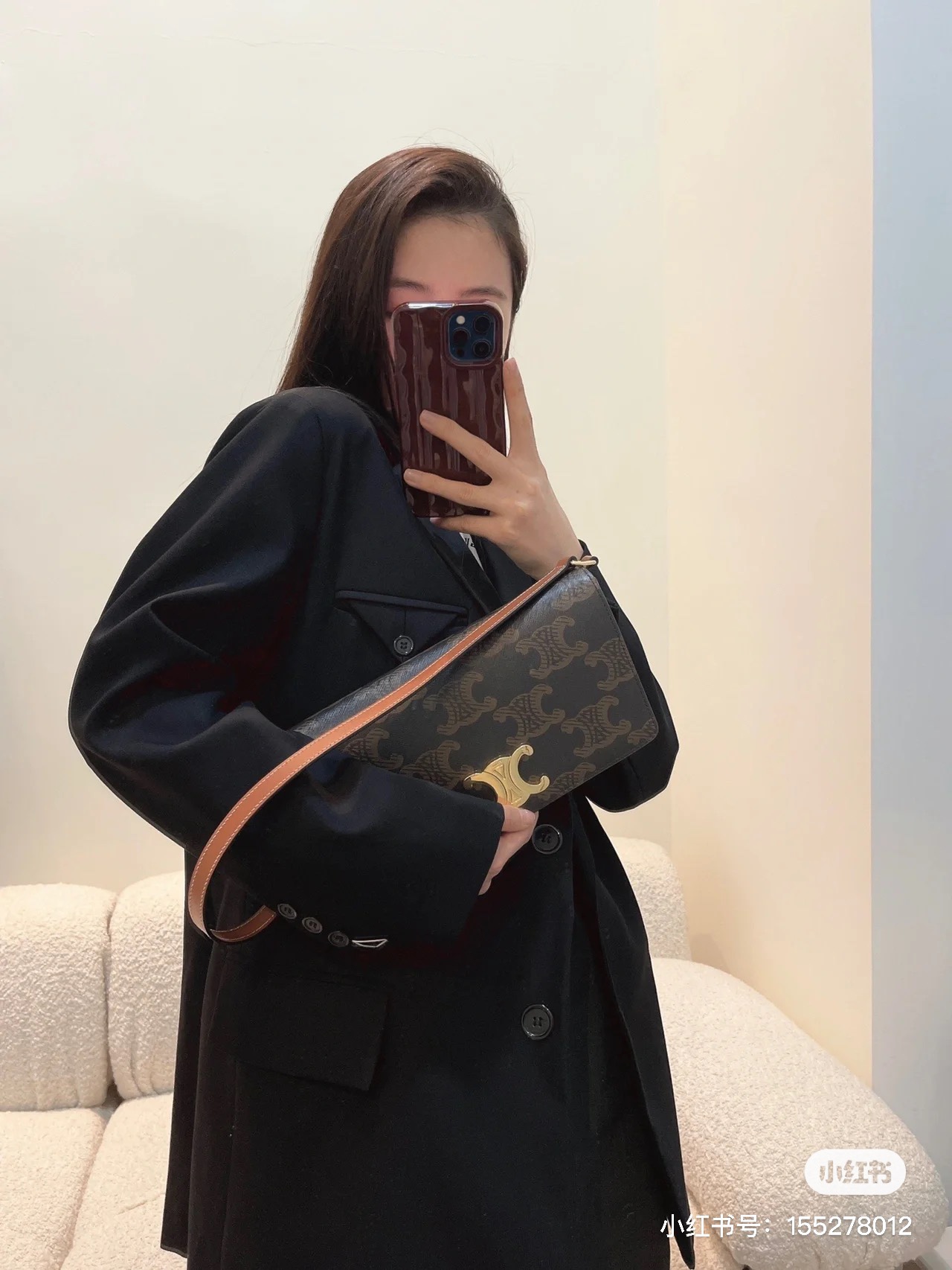 复古老花/ celine Trapeze 梯形腋下包
这次的是大老花！复古...