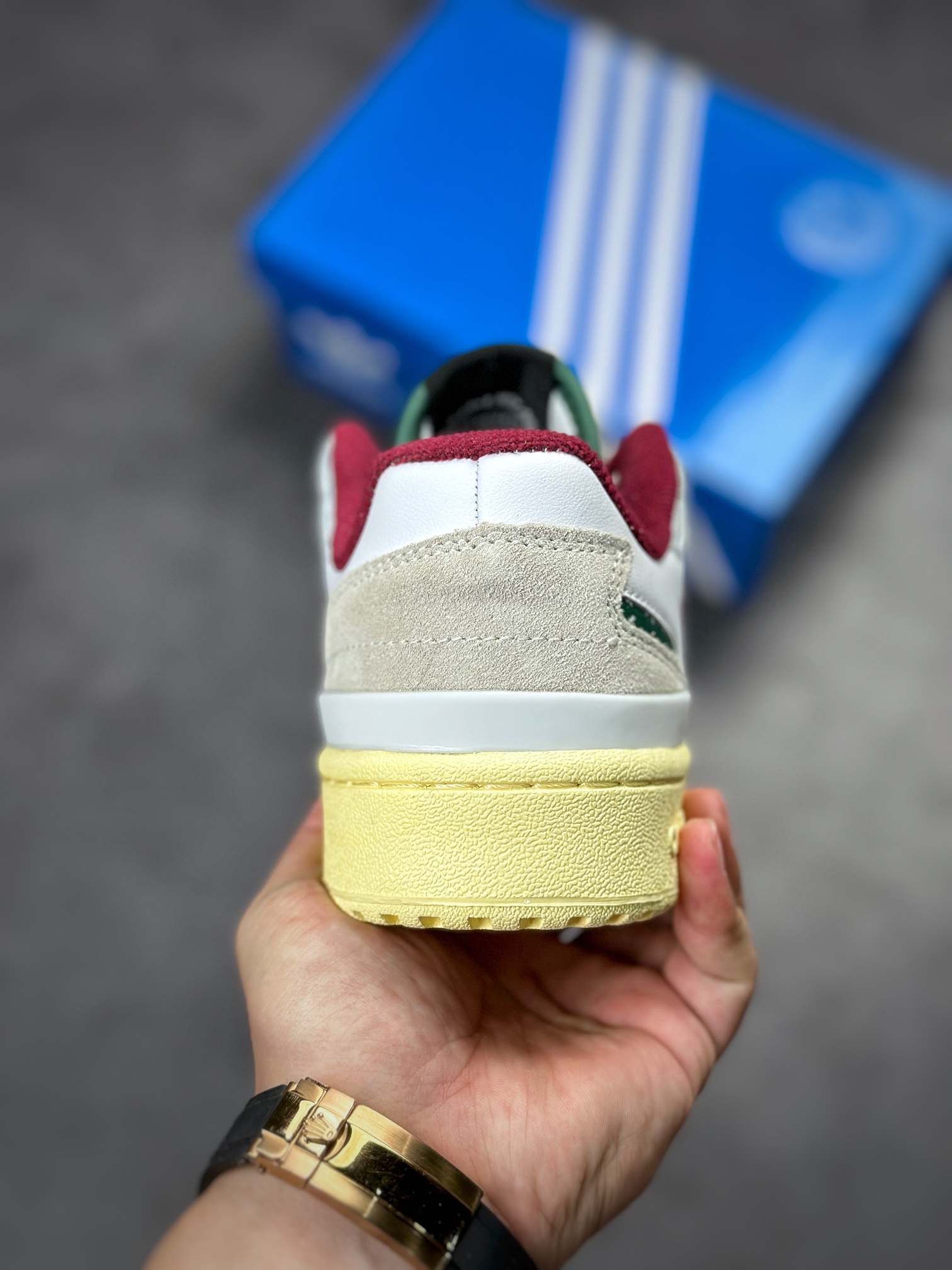 Overseas channel version original box original label Adidas Forum 84 Low clover low state HQ6874