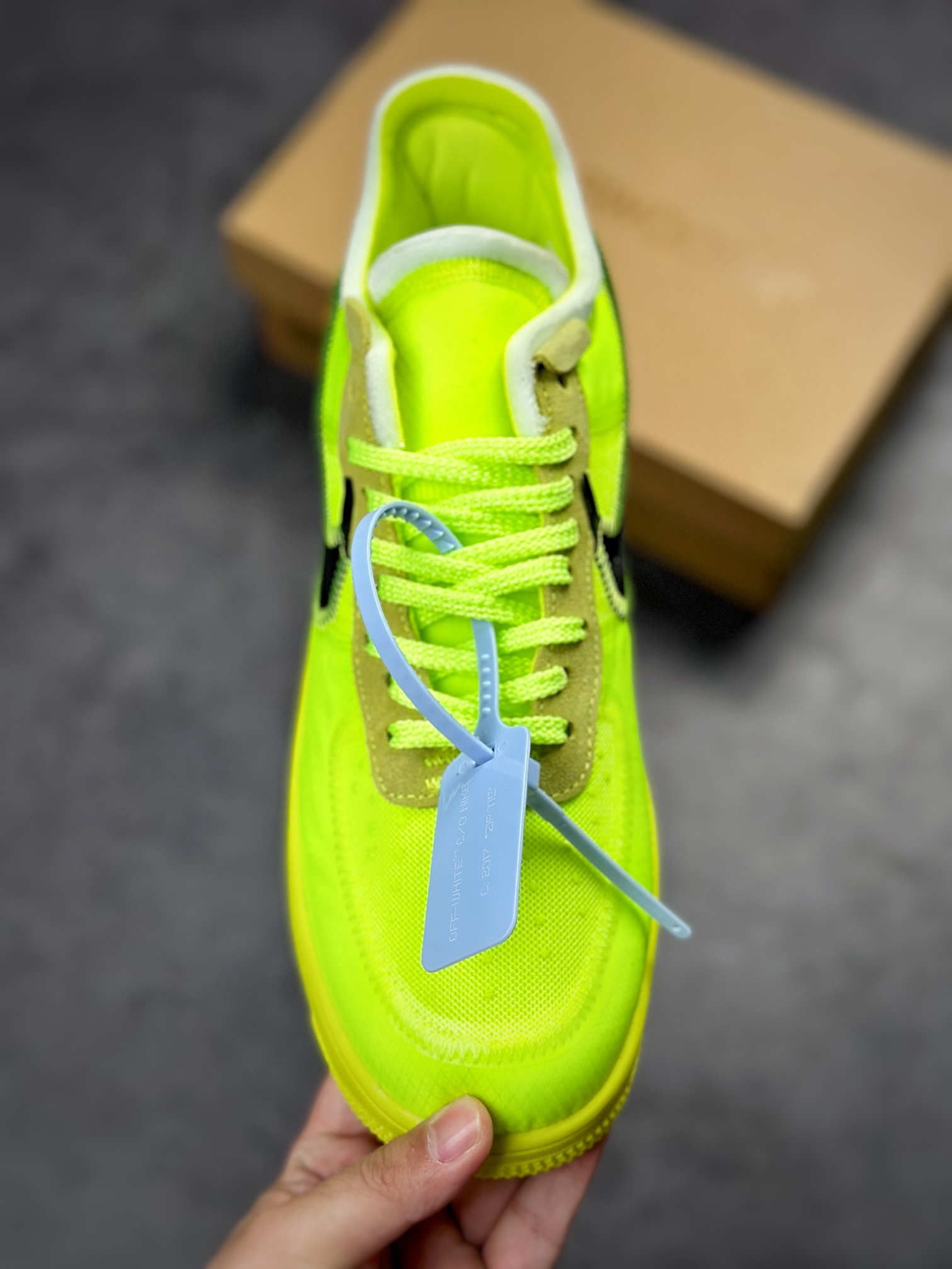 270 OFF-WHITE x Air Force 1 Low OW空军联名款荧光绿 AO4606-700
