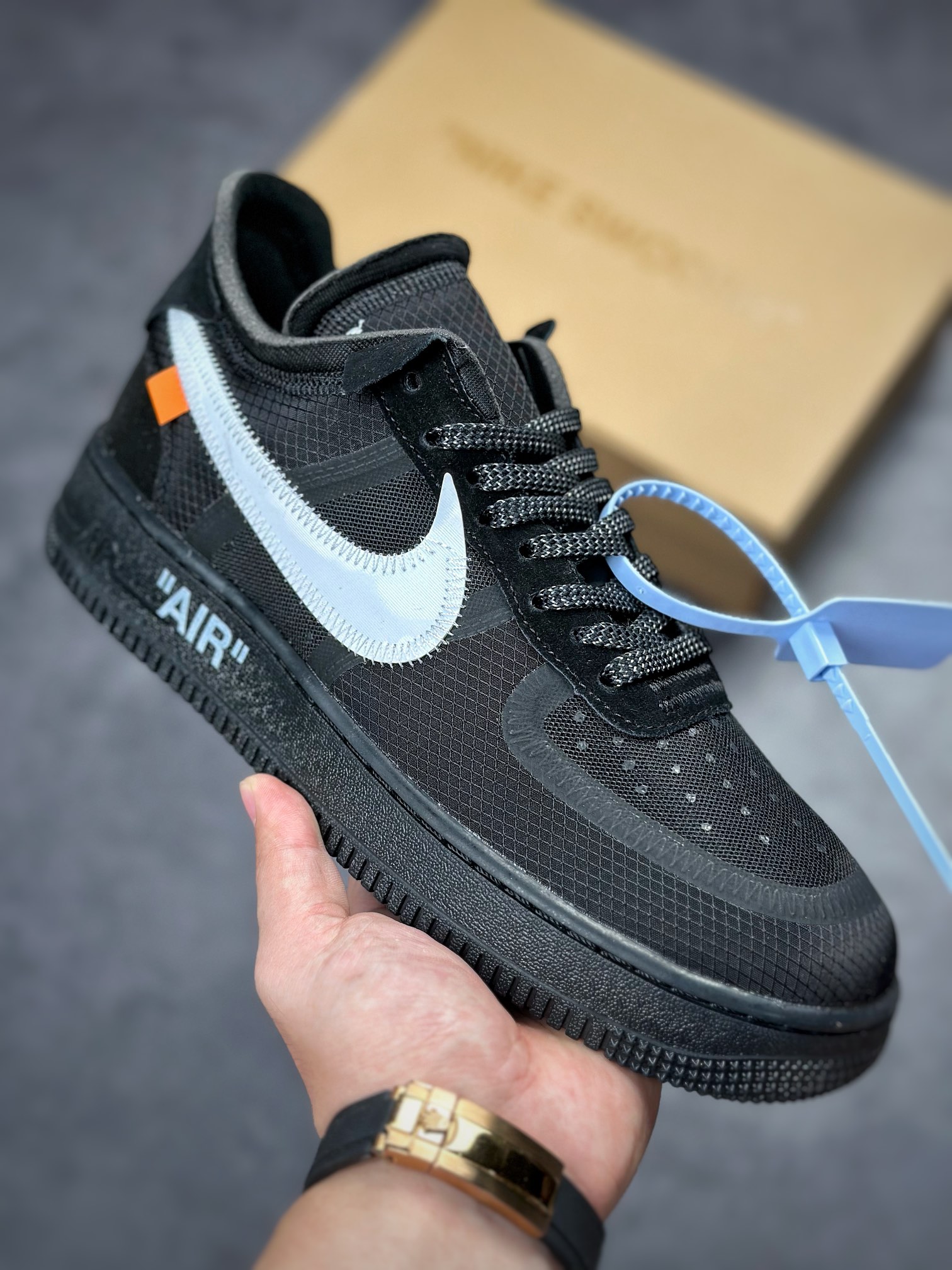 270 OFF-WHITE x Air Force 1 Low OW空军联名款黑白 AO4606-001