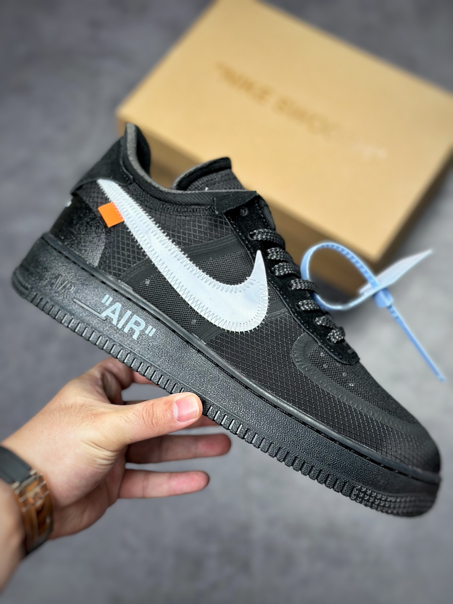 270 OFF-WHITE x Air Force 1 Low OW空军联名款黑白 AO4606-001