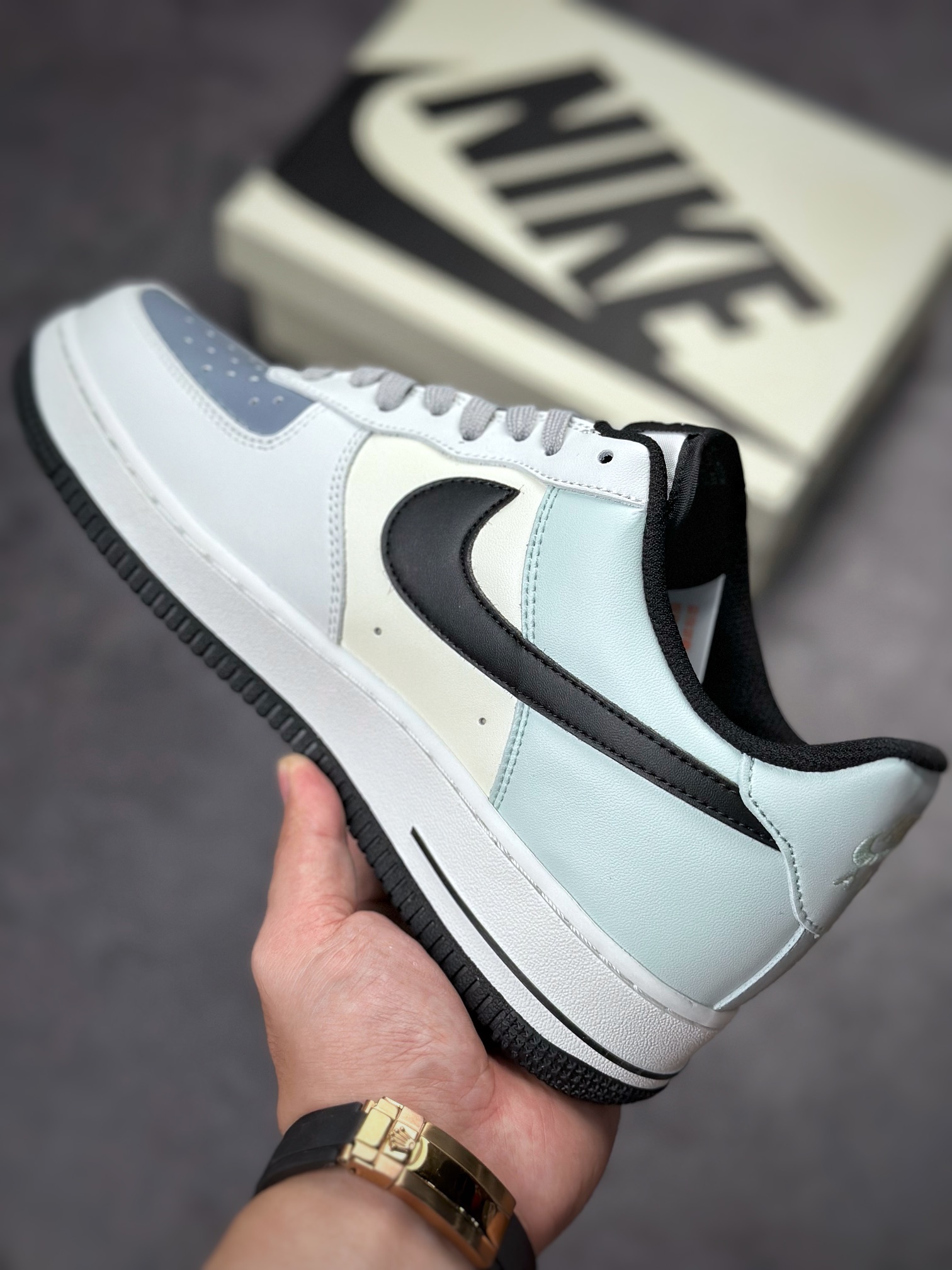 230 Nike Air Force 1 Low 07 浅蓝灰 GY5696-779