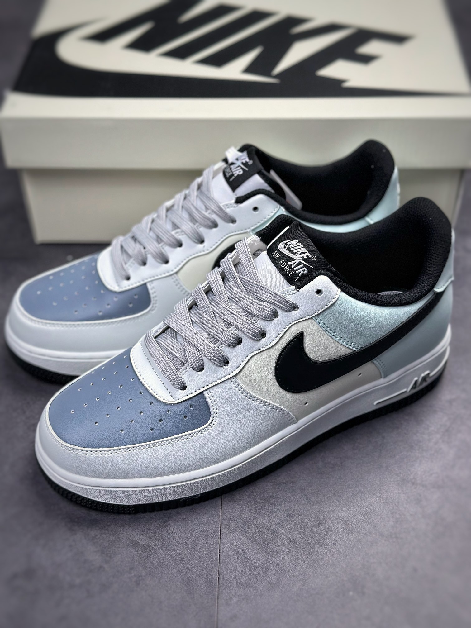 230 Nike Air Force 1 Low 07 浅蓝灰 GY5696-779