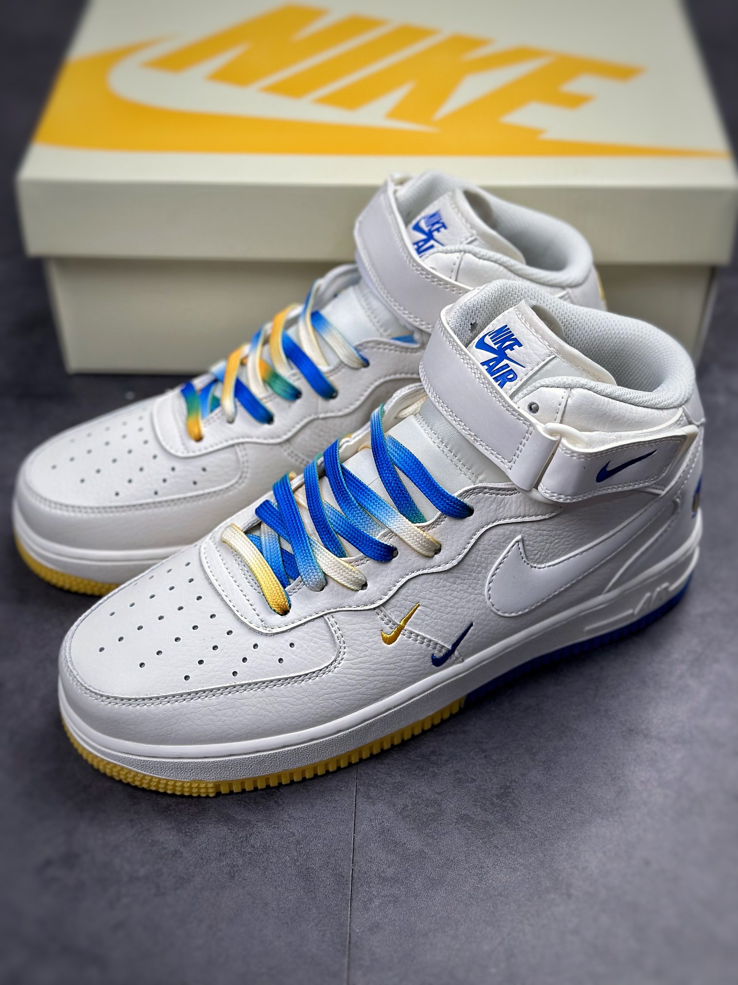 270 Nike Air Force 1 Mid NBA金州勇士队GT5663-306