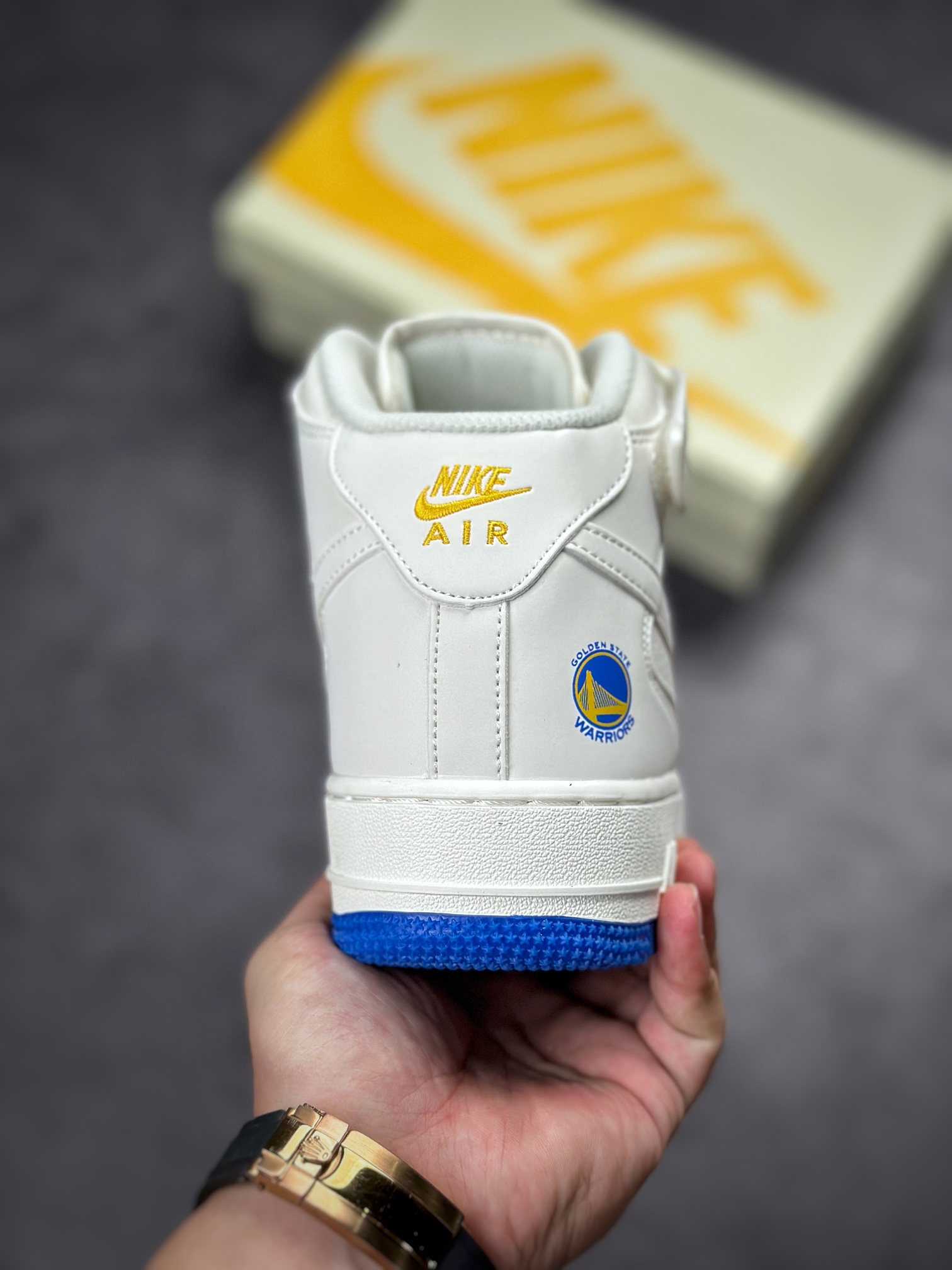 270 Nike Air Force 1 Mid NBA金州勇士队GT5663-306