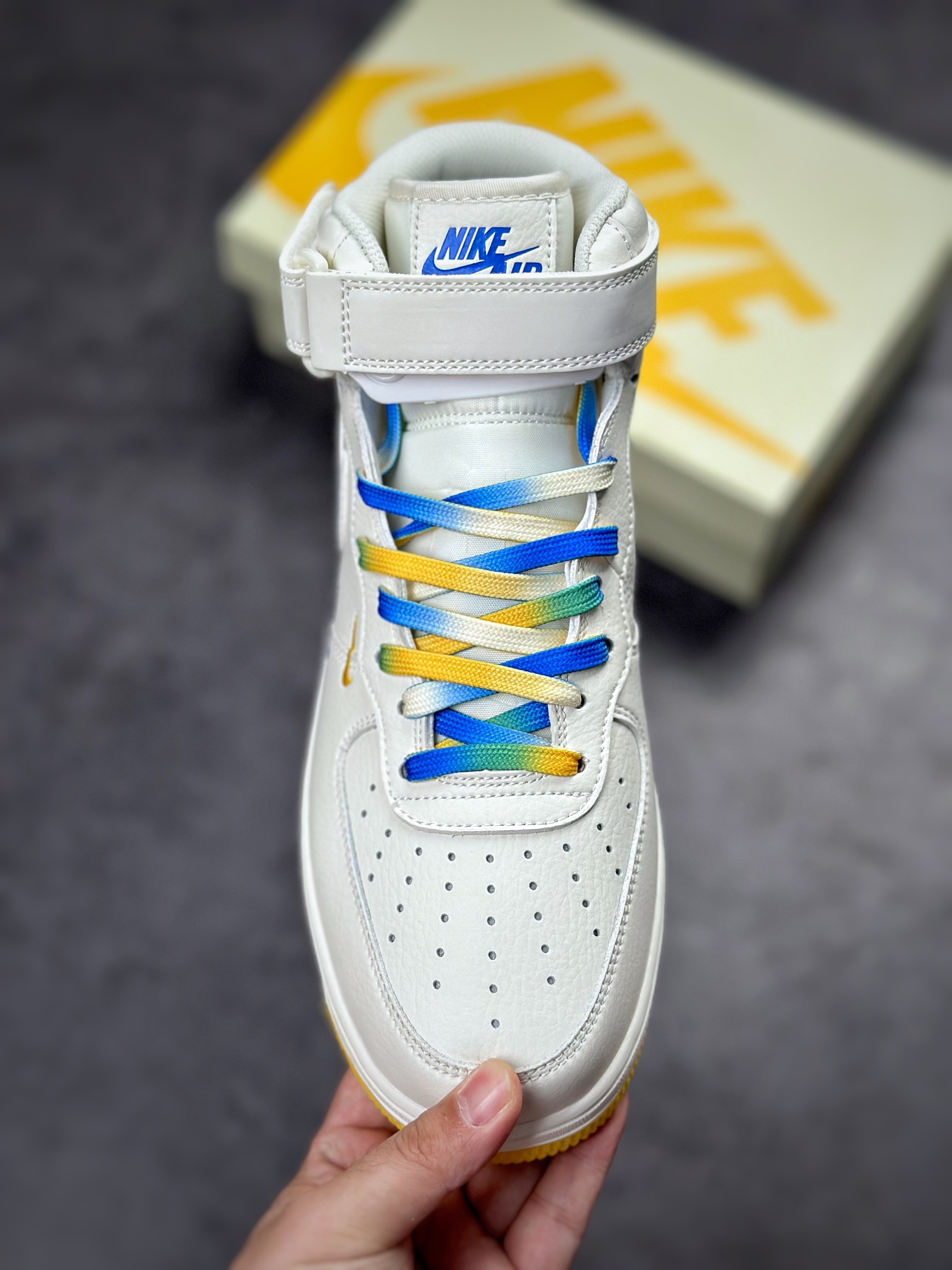 270 Nike Air Force 1 Mid NBA金州勇士队GT5663-306