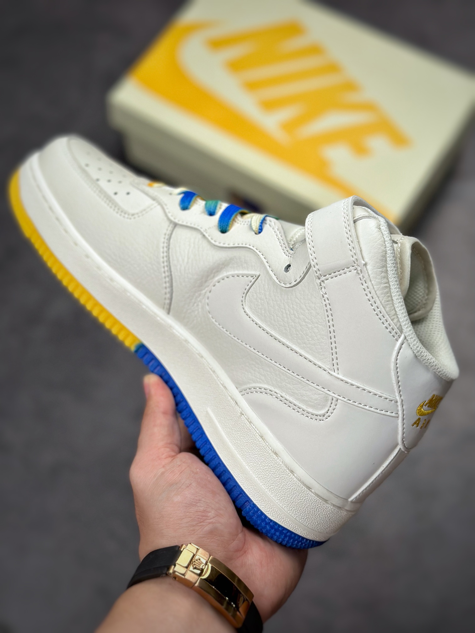 270 Nike Air Force 1 Mid NBA金州勇士队GT5663-306