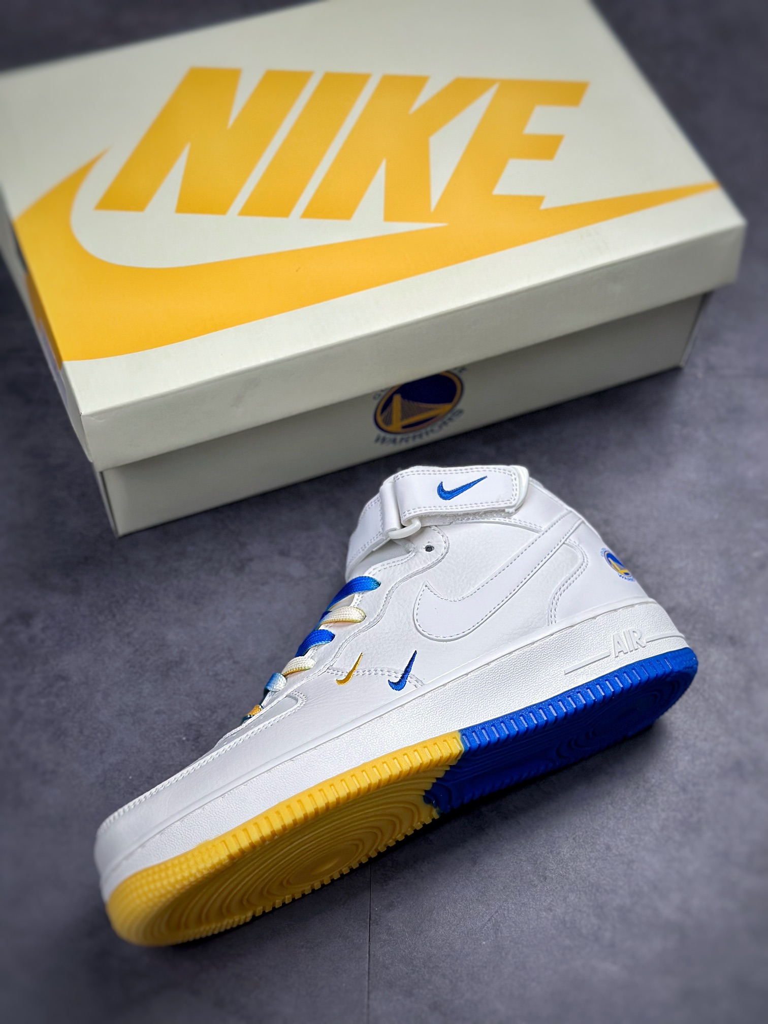 270 Nike Air Force 1 Mid NBA金州勇士队GT5663-306
