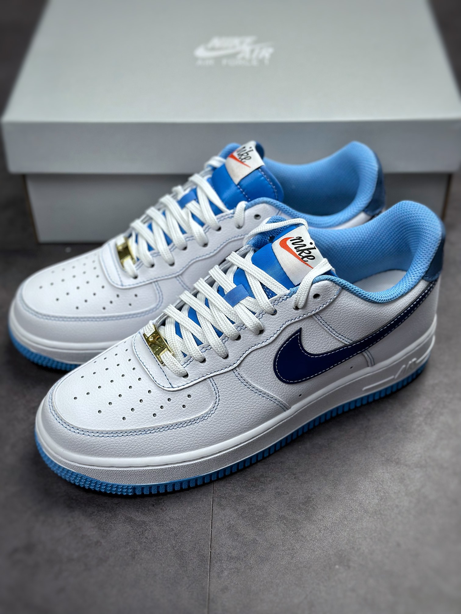 Nike Air Force 1 Low 07 White Blue DA8478-100