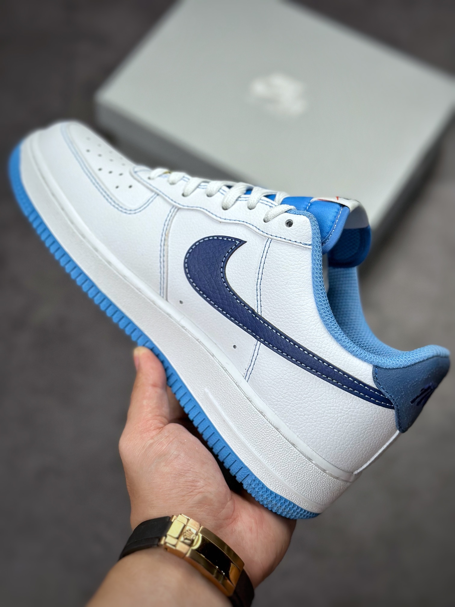 Nike Air Force 1 Low 07 White Blue DA8478-100