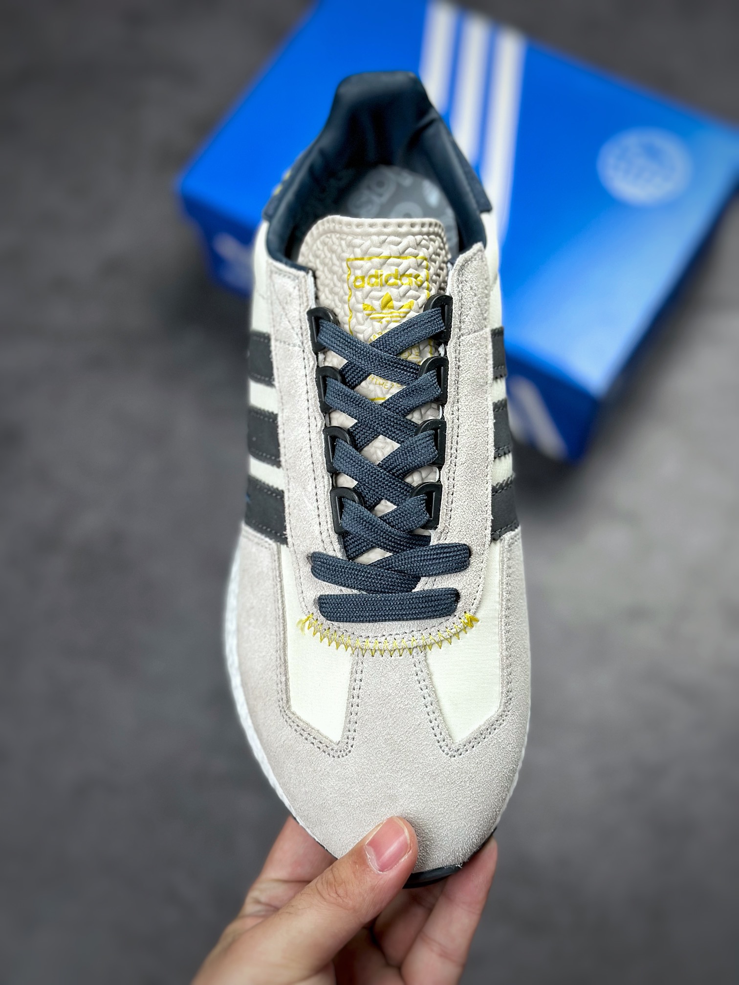 adidas Racing E5 Boost Prototype speed light retro series IG4807