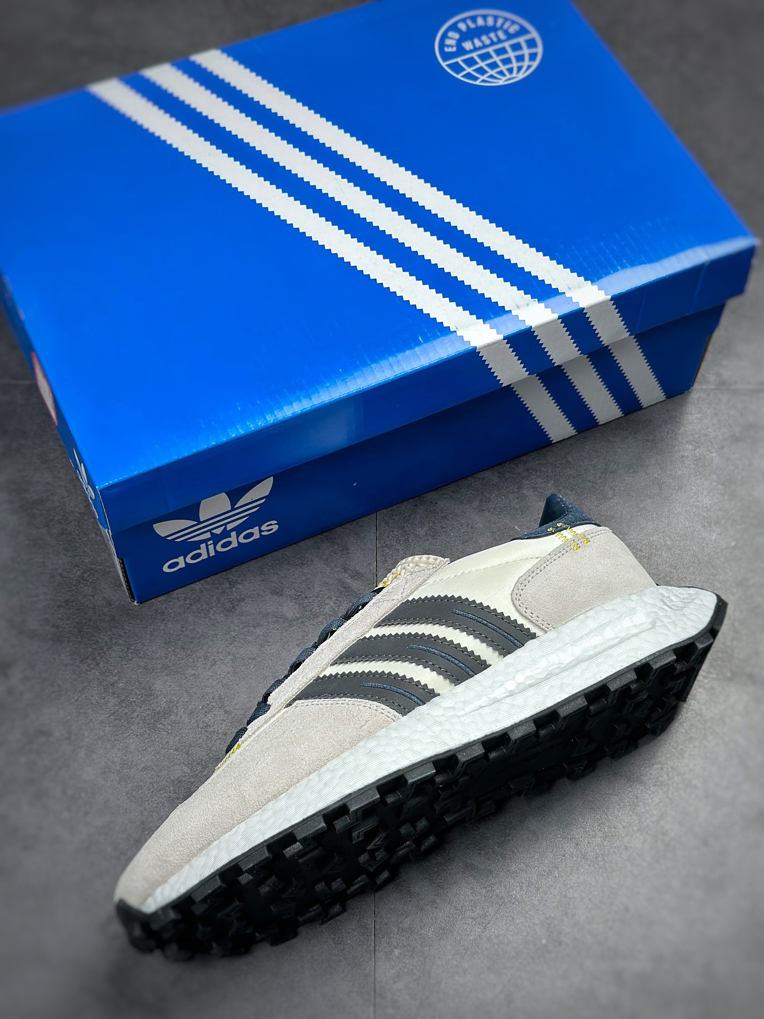 adidas Racing E5 Boost Prototype speed light retro series IG4807