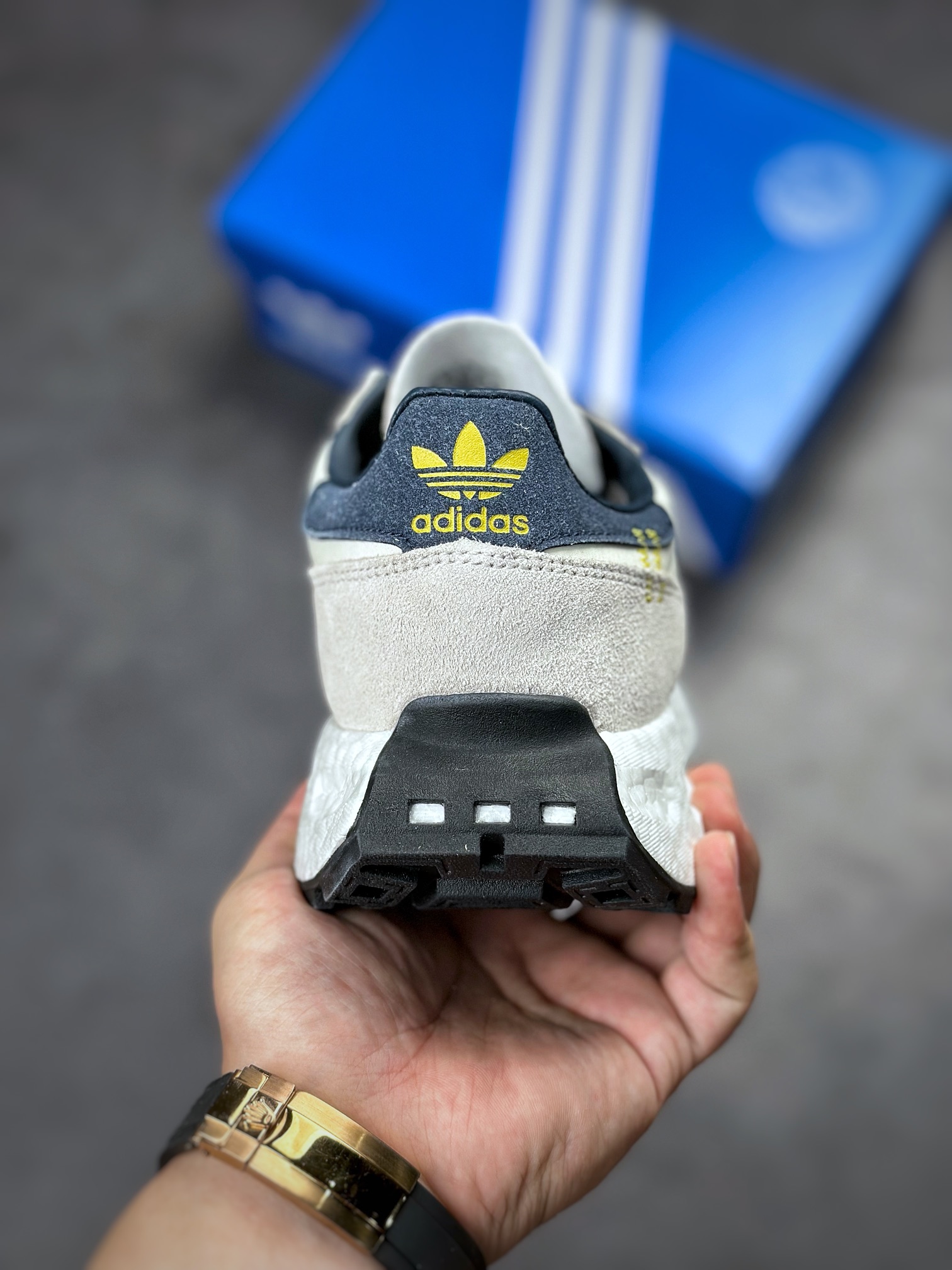 adidas Racing E5 Boost Prototype speed light retro series IG4807