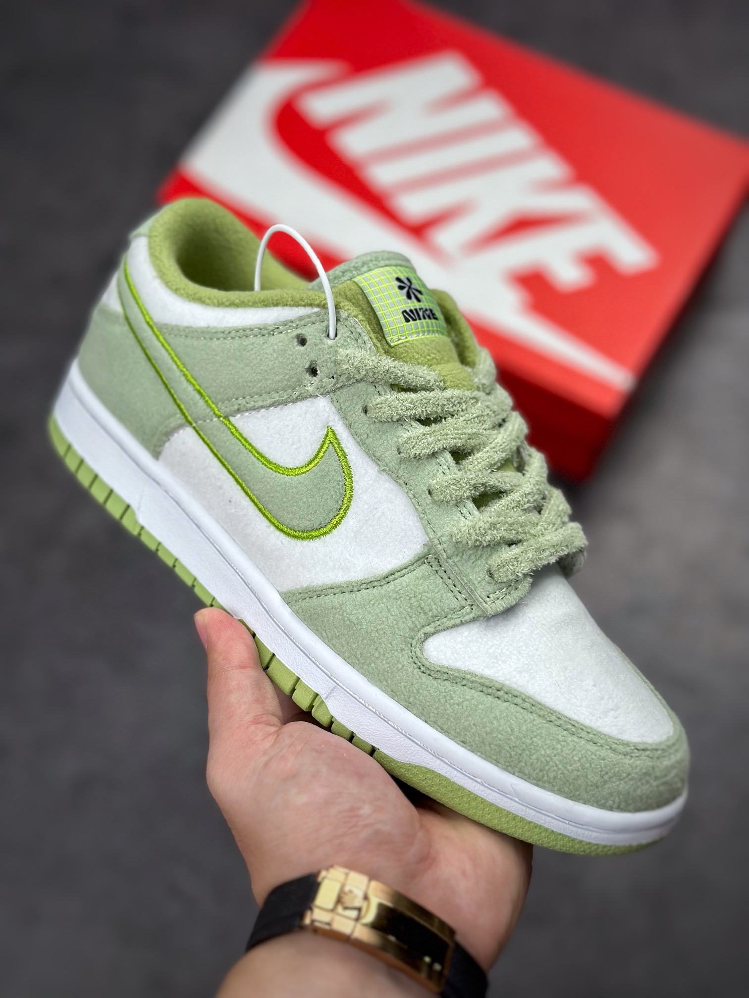 180 NIKE SB Dunk Low 白绿丝绸 DQ7579-300
