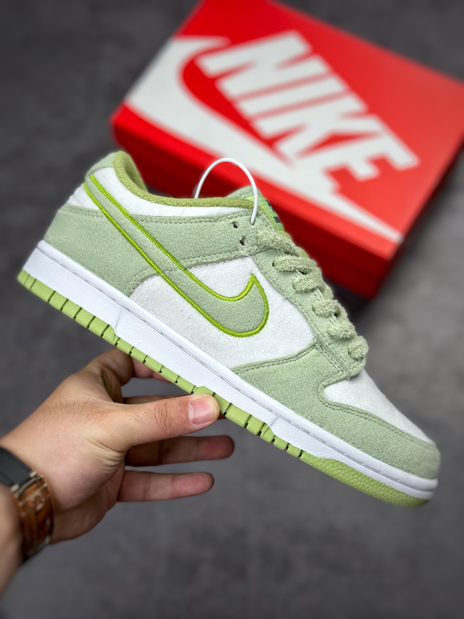 180 NIKE SB Dunk Low 白绿丝绸 DQ7579-300