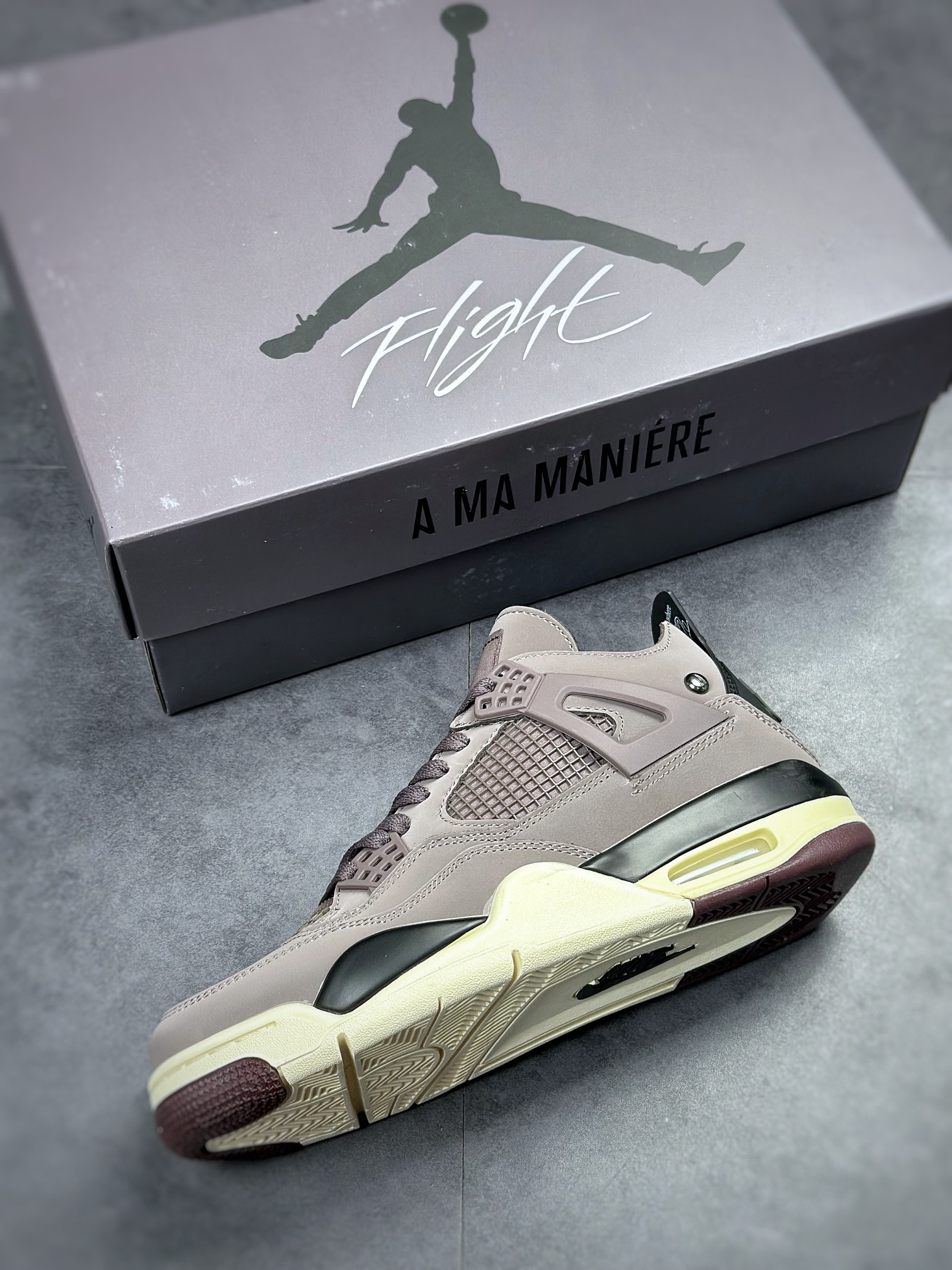 300 Air Jordan 4 Retro 乔丹四代”Violet Ore” 复刻酒红色 DV6773-220