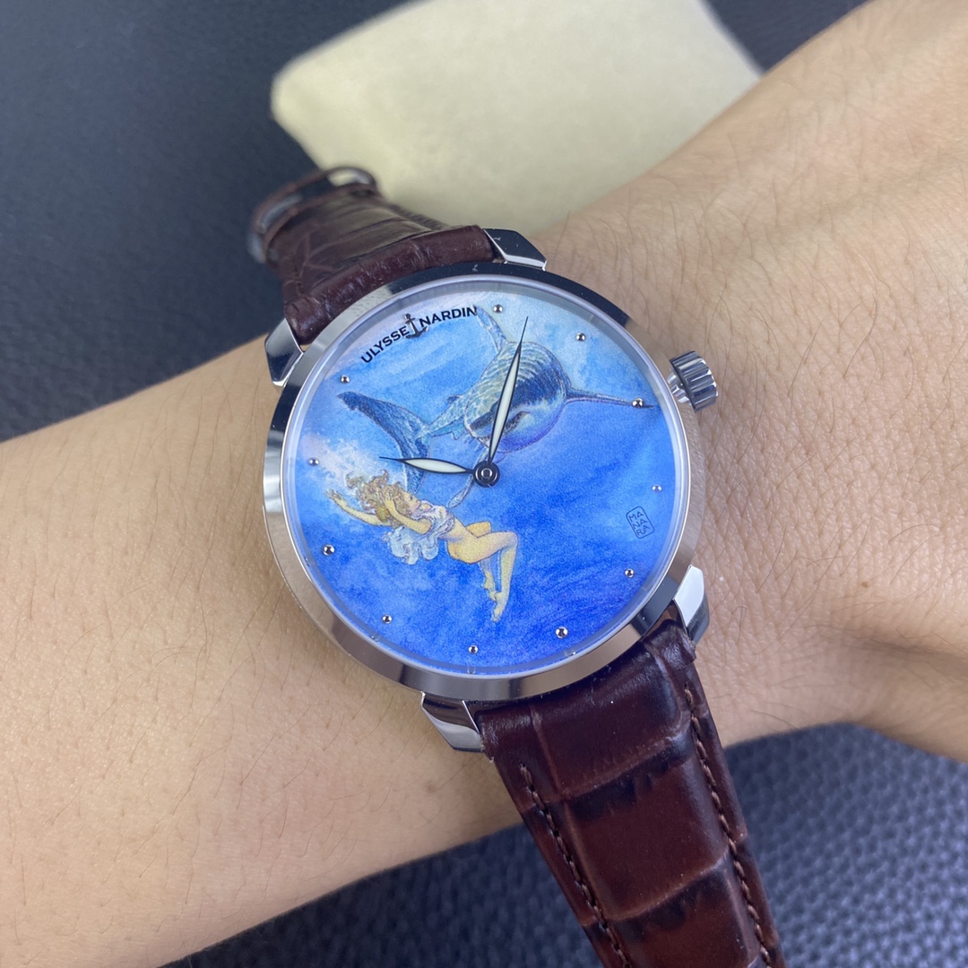 [ULYSSE NARDIN Watches][Literally] After repeated test versions, the color pos