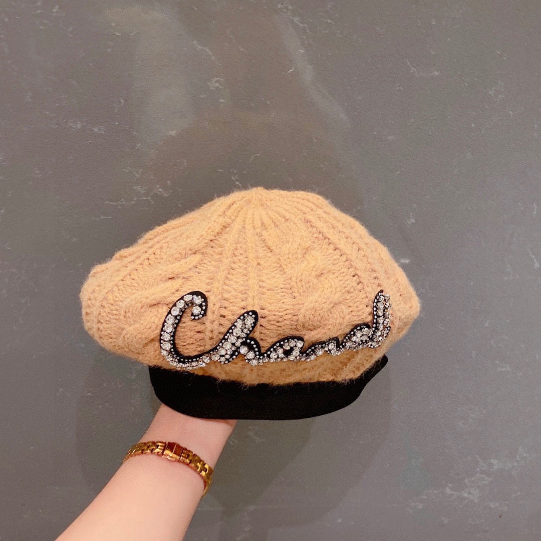 How to Find Designer Replica
 Chanel Hats Berets Buy Knitting Fall Collection