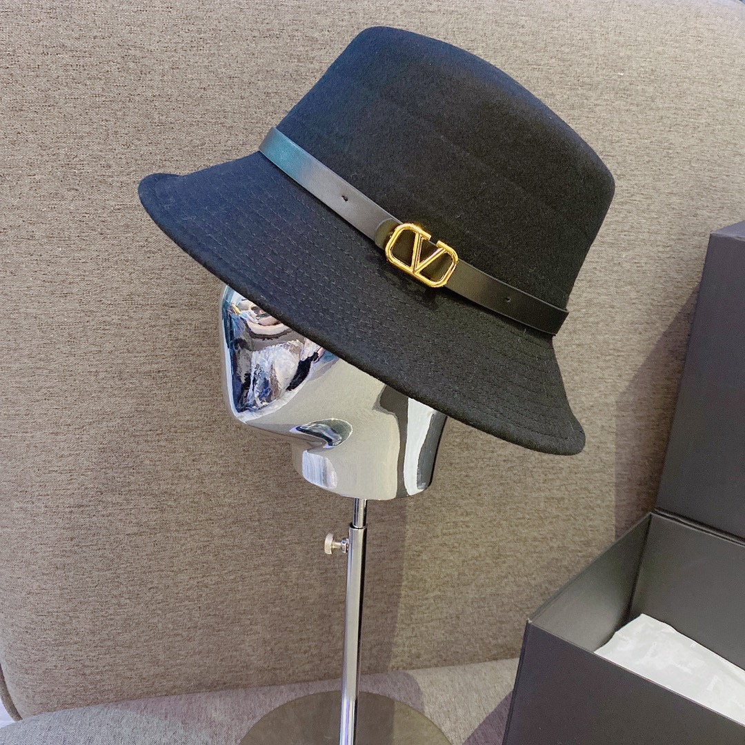 Valentino Hats Straw Hat Wool Fall/Winter Collection