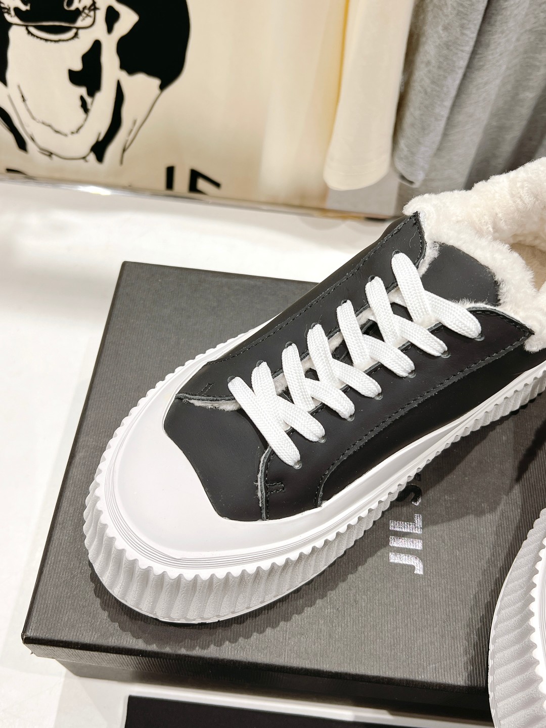 Stylish 2022 Kids’ White Shoes with Imported Wool and Cattle Skin – Top Factory Quality - 图片 6