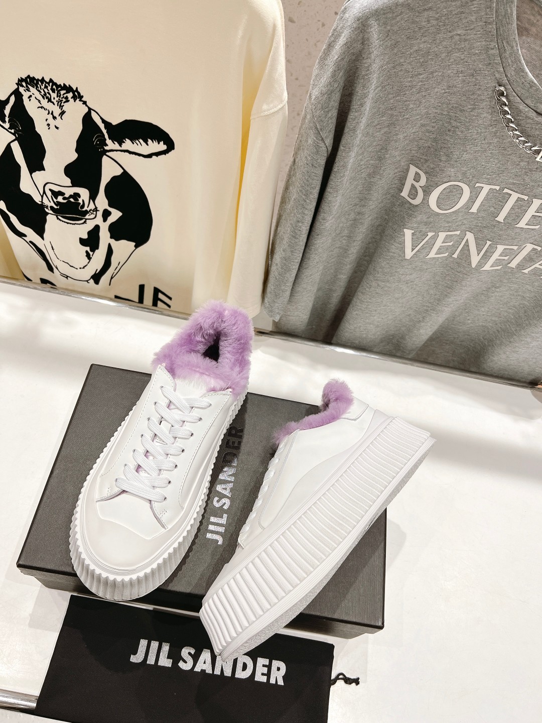Stylish 2022 Kids’ White Shoes with Imported Wool Lining – Top Quality! - 图片 2