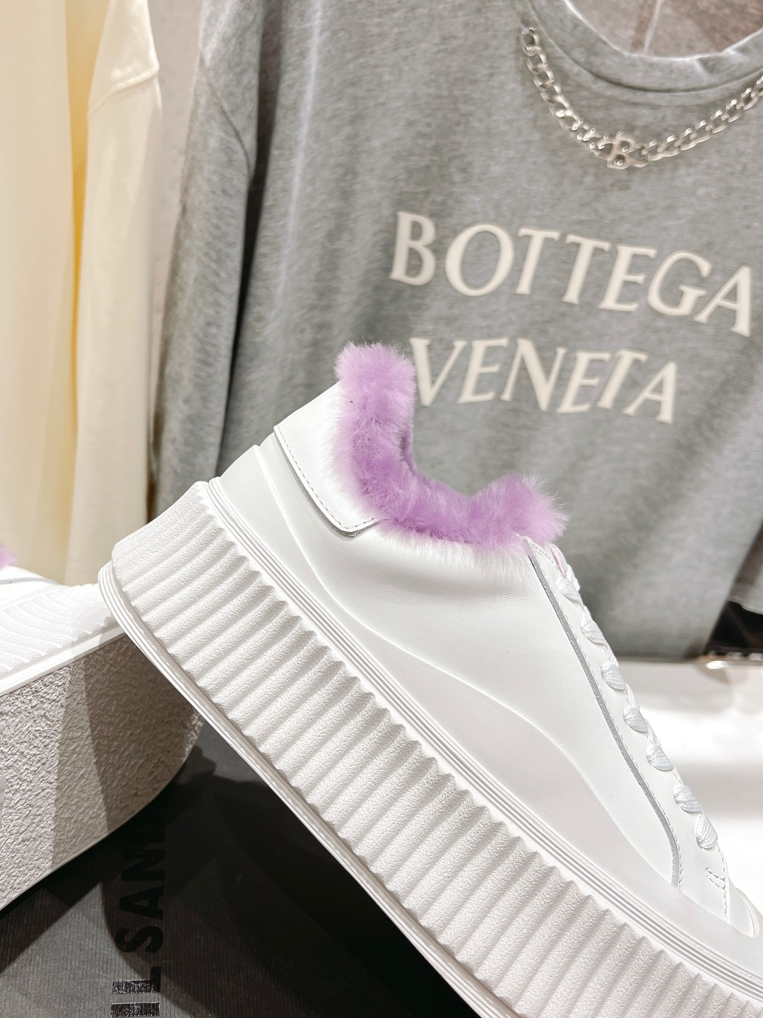 Stylish 2022 Kids’ White Shoes with Imported Wool Lining – Top Quality! - 图片 8