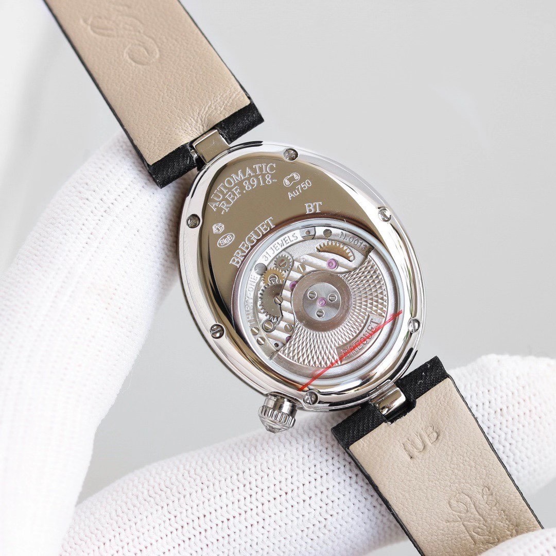 Luxury Queen Bao Queen Naples Watch: White Shell, Gold, Diamonds, High-Tech, Exclusive Quality - 图片 7