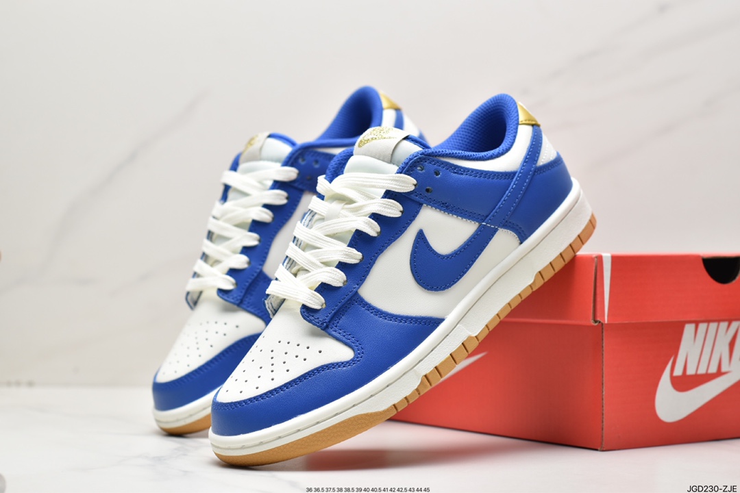 Nike Dunk Low Blue Platinum Low Top Casual Sports Skateboard Shoes FB7173-141