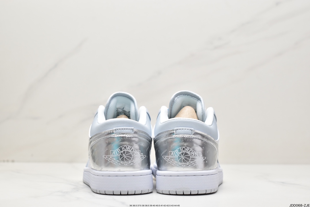 120 乔丹Air Jordan 1 Low SE 白银 撕撕乐 AJ1乔1低帮文化篮球鞋 DX6070-101
