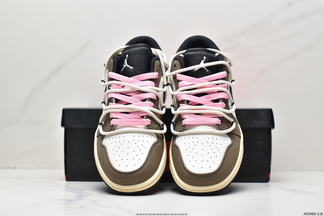 160 耐克Nike Air Jordan 1 Low”Black/Mystic Green”AJ1乔丹一代DH9765-832