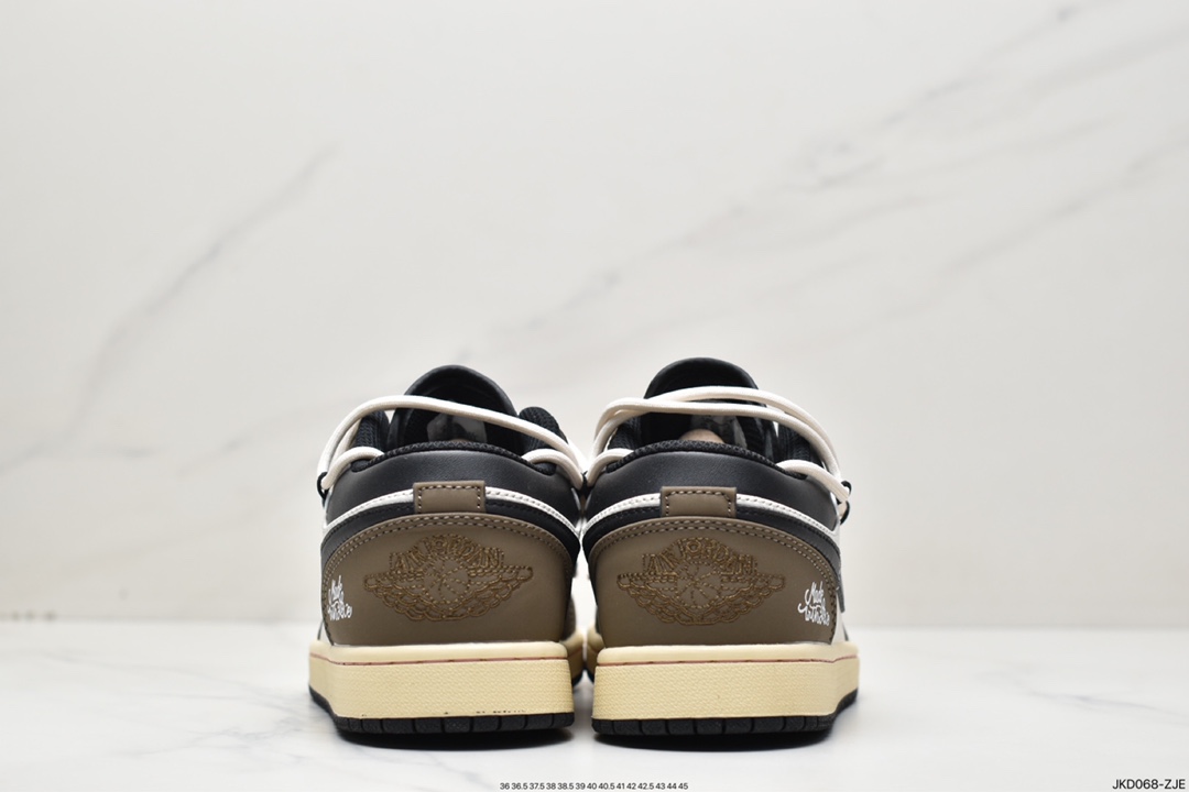 160 耐克Nike Air Jordan 1 Low”Black/Mystic Green”AJ1乔丹一代DH9765-832