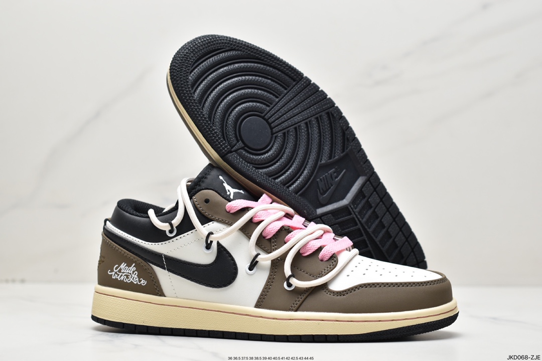160 耐克Nike Air Jordan 1 Low”Black/Mystic Green”AJ1乔丹一代DH9765-832