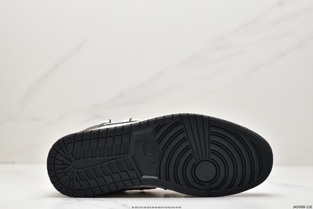 160 耐克Nike Air Jordan 1 Low”Black/Mystic Green”AJ1乔丹一代DH9765-832