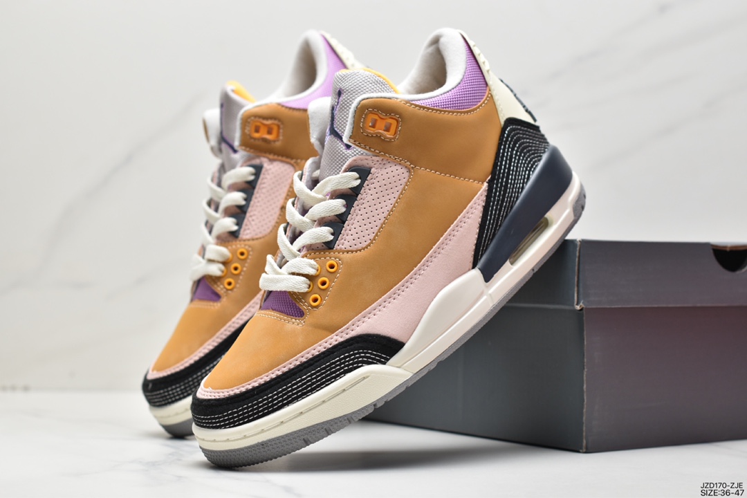 140 乔丹三代AJ3 Nike Air Jordan 3 “Winterized”篮球鞋 DR8869-200