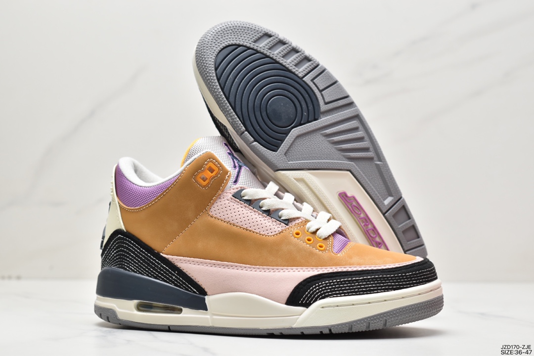 140 乔丹三代AJ3 Nike Air Jordan 3 “Winterized”篮球鞋 DR8869-200