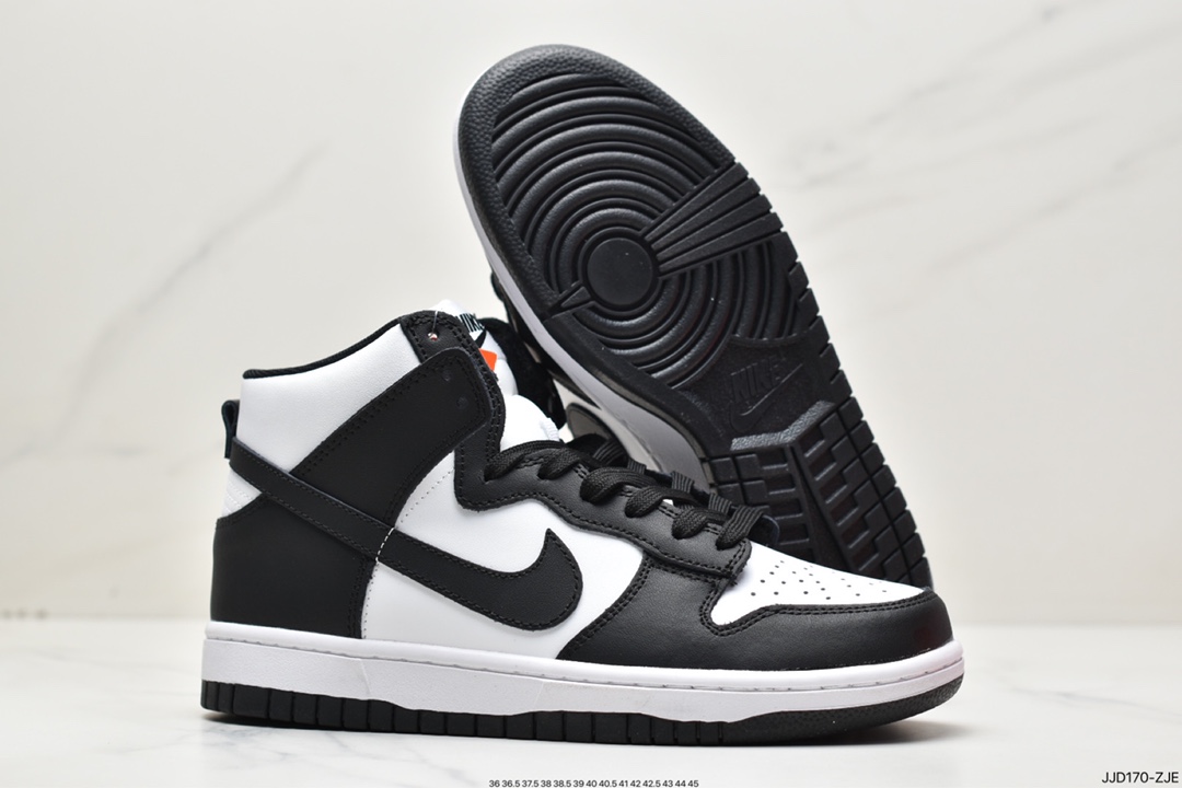 130 耐克Nike Wmns SB Dunk High”Panda”扣篮系列高帮休闲运动滑板板鞋DD1399-105