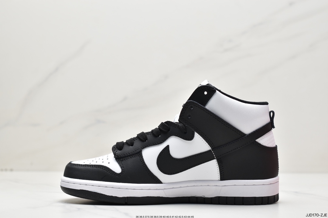 130 耐克Nike Wmns SB Dunk High”Panda”扣篮系列高帮休闲运动滑板板鞋DD1399-105