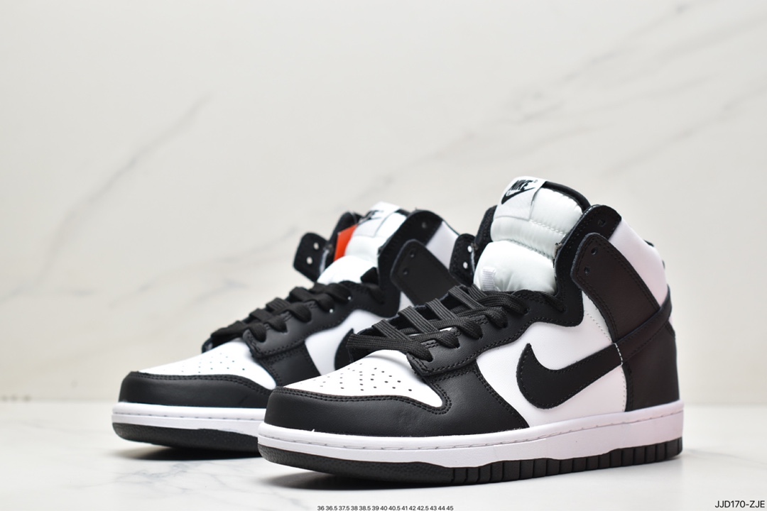 130 耐克Nike Wmns SB Dunk High”Panda”扣篮系列高帮休闲运动滑板板鞋DD1399-105