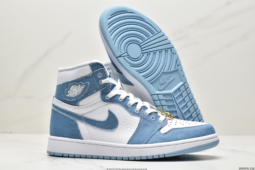 270 耐克Nike Wmns Air Jordan 1 Retro High OG”Denim”AJ1代经典篮球鞋DM9036-104