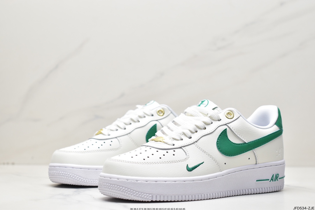 170 耐克Nike Air Force 1 Low 07 空军一号米白绿DQ7582-101