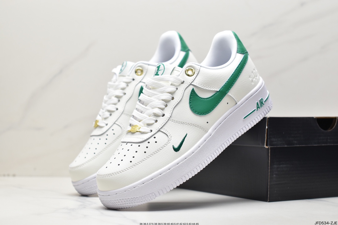 170 耐克Nike Air Force 1 Low 07 空军一号米白绿DQ7582-101
