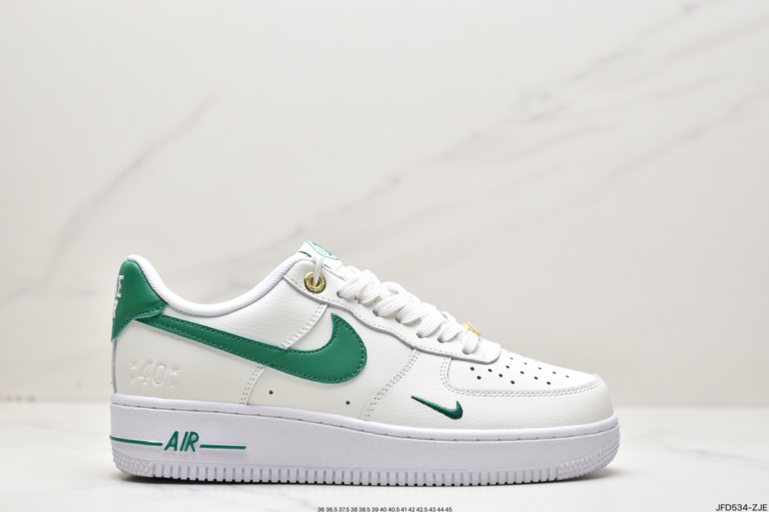 170 耐克Nike Air Force 1 Low 07 空军一号米白绿DQ7582-101