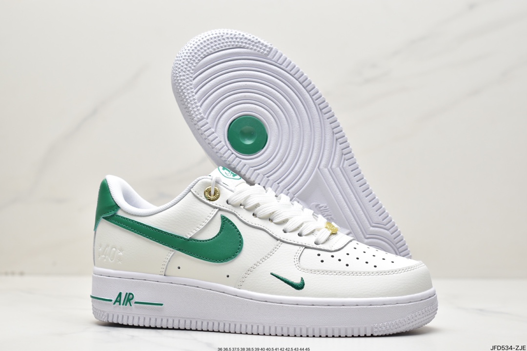 170 耐克Nike Air Force 1 Low 07 空军一号米白绿DQ7582-101