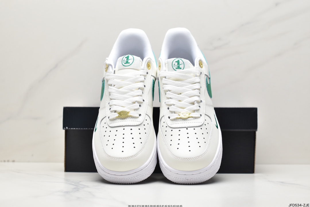 170 耐克Nike Air Force 1 Low 07 空军一号米白绿DQ7582-101