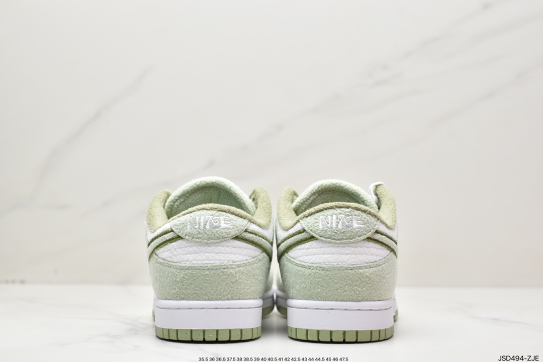 200 Dunk Low “Fleece” 白绿羊绒DQ7579-300