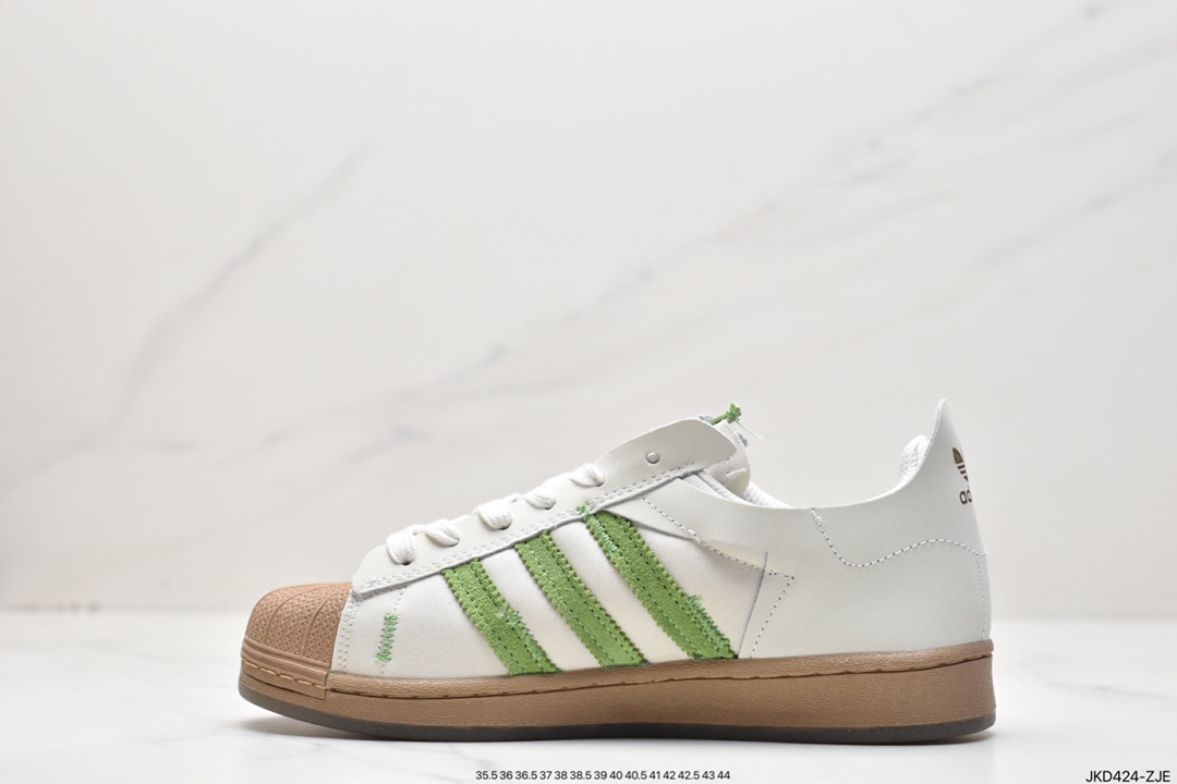 adidas Originals Superstar shell head classic casual sports shoes HO6342