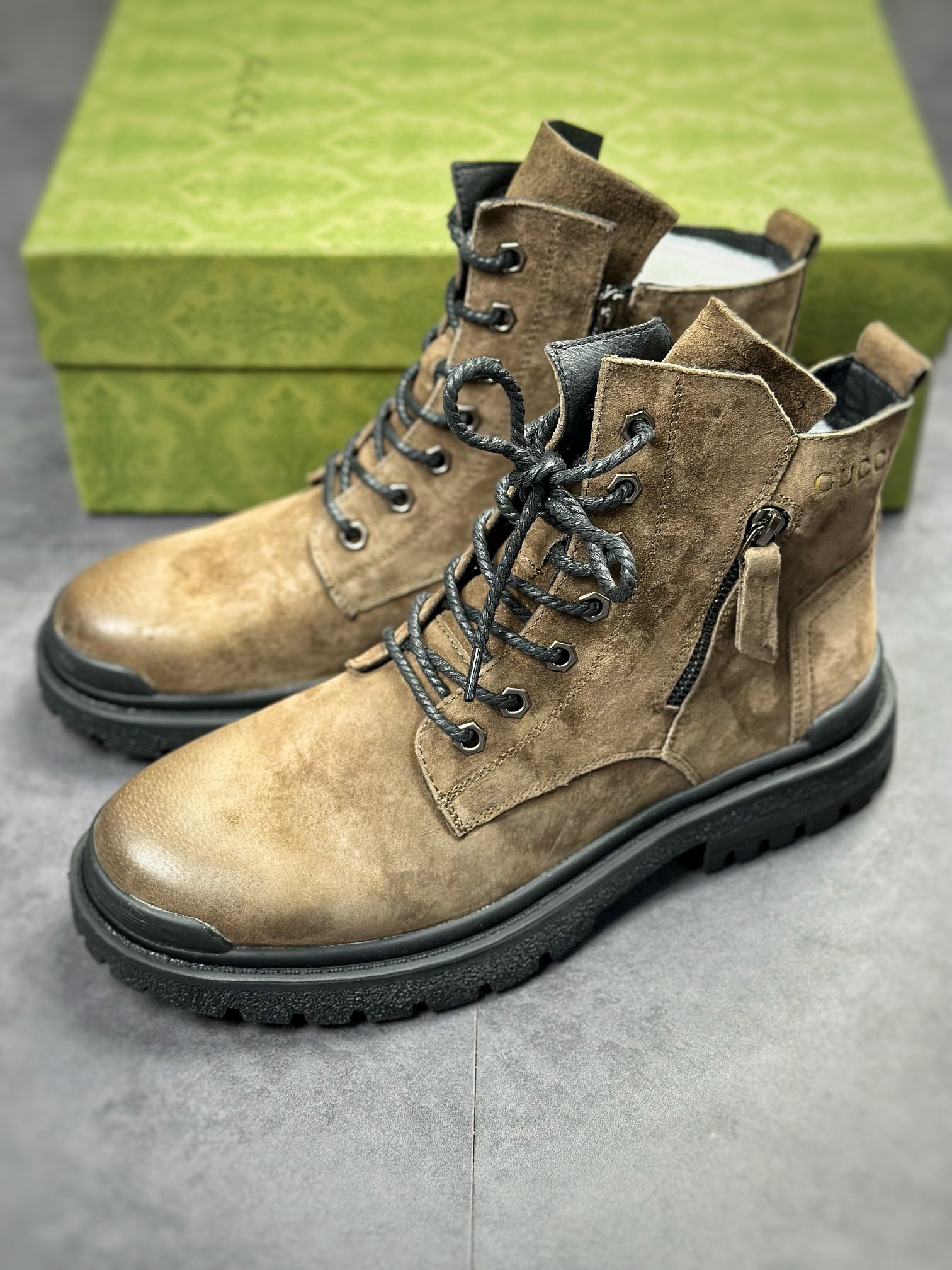 Gucci Casual Martin Boots Series